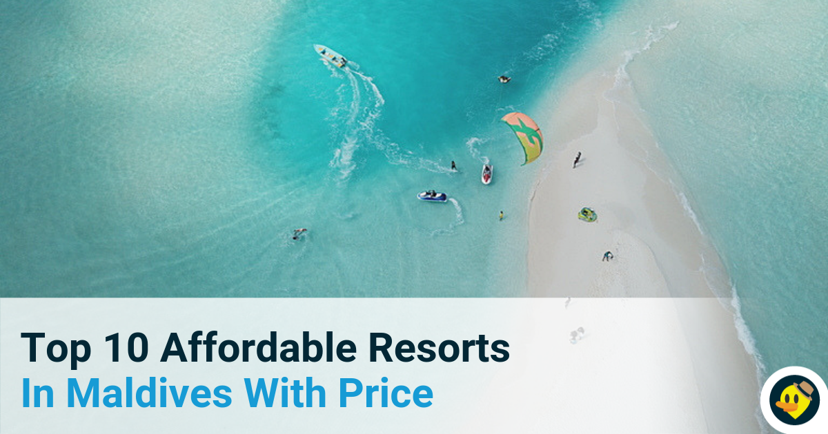 Top 10 Affordable Resorts In Maldives With Price Featured Image